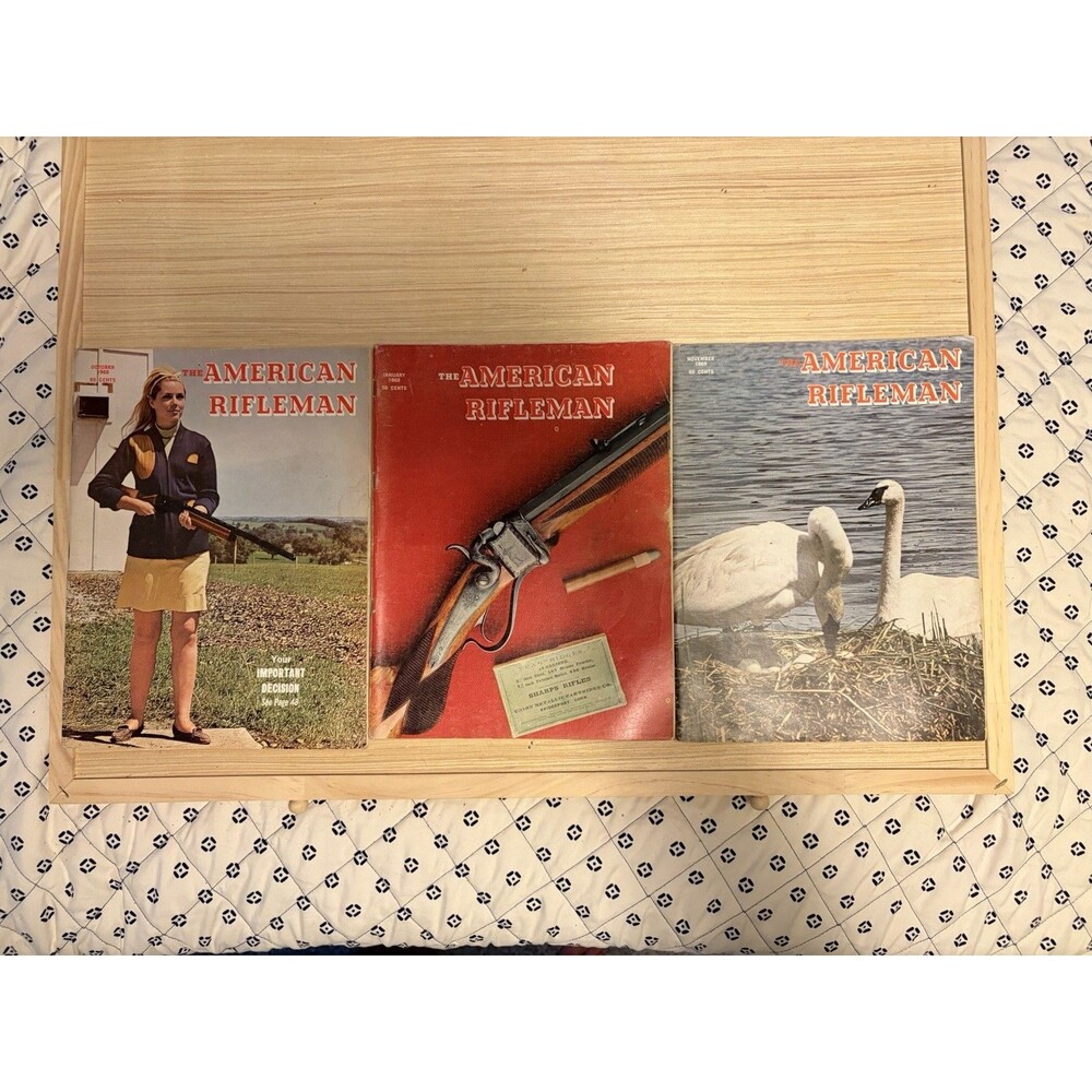 The American Rifleman Magazine November 1968 Illustrated Hunting & Firearms